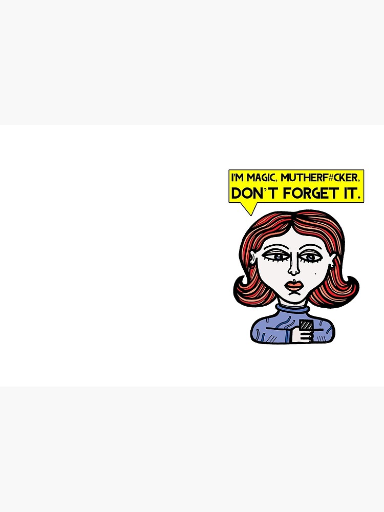 Thumbnail 3 of 3, Journal, "I'm magic mutherf#cker, don't forget it." designed and sold by 631art.