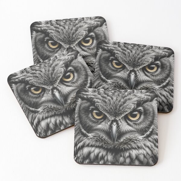 Item preview, Owl- Black and White designed and sold by For Your Imagination .