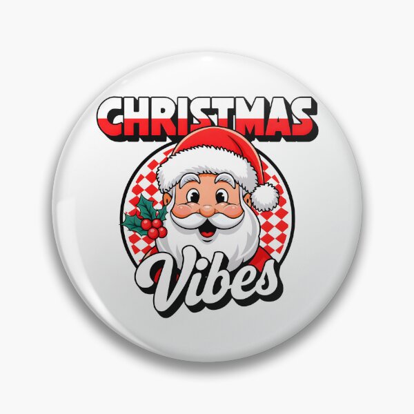 Item preview, 'Christmas Vibe' happy Santa Claus designed and sold by OneLastWish.