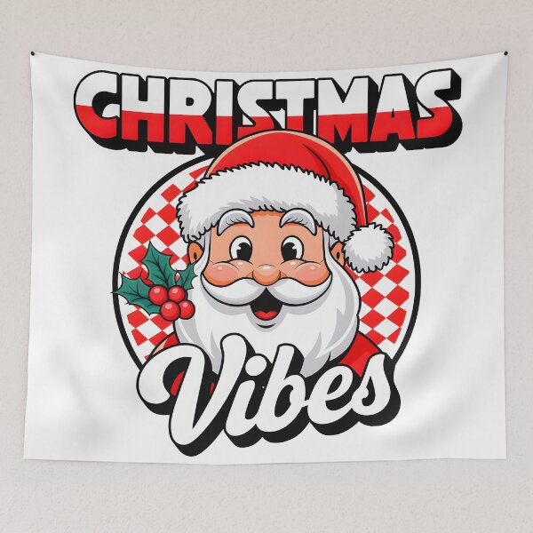 Item preview, 'Christmas Vibe' happy Santa Claus designed and sold by OneLastWish.
