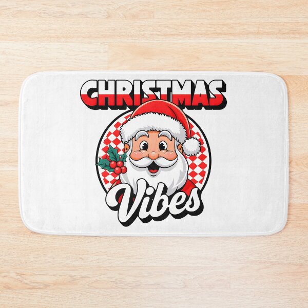 Item preview, 'Christmas Vibe' happy Santa Claus designed and sold by OneLastWish.