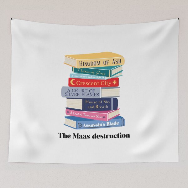 Item preview, Maas destruction book pile designed and sold by h-helladesign.