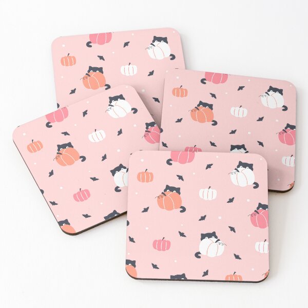 Item preview, pumpkins and cats designed and sold by Cine Merch.