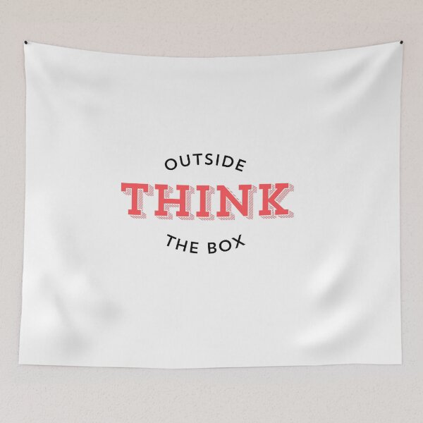 Item preview, Think outside the box designed and sold by Buubuuu.