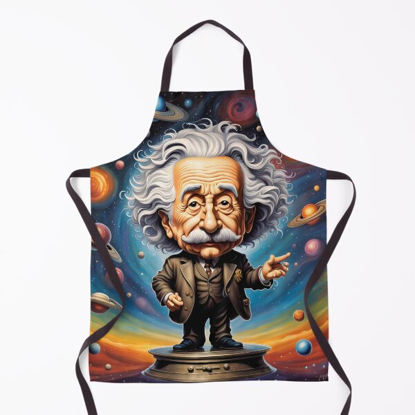 Item preview, Caricature of Einstein as a bobblehead figure designed and sold by CognitiveCanvas.