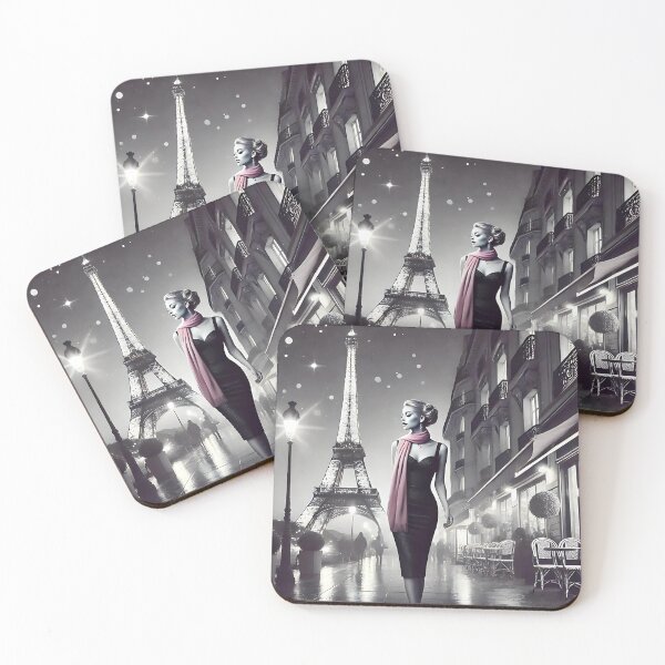 Item preview, Parisian Elegance - Iconic Glamour Design with Eiffel Tower View designed and sold by daila70.