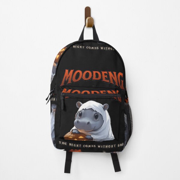 Item preview, Moo deng Cute Baby Hippo Boo Deng in Halloween designed and sold by No11DigitalArt.
