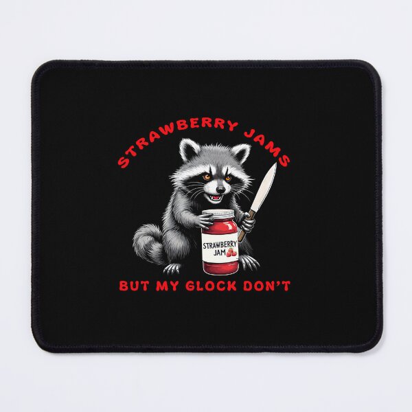 Item preview, Raccoon Strawberry jams  designed and sold by TeeARTHY.