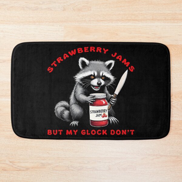 Item preview, Raccoon Strawberry jams  designed and sold by TeeARTHY.