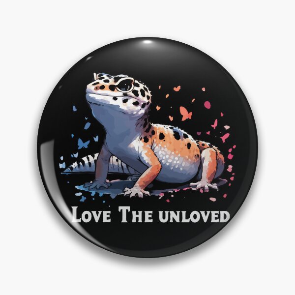 Item preview, Love The Unloved leopard gecko Lizard  designed and sold by TomFrontierArt.
