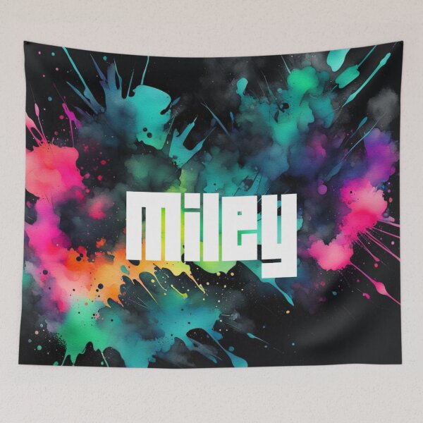 Item preview, Custom Neon Name Miley designed and sold by Gabriela McDaniel.