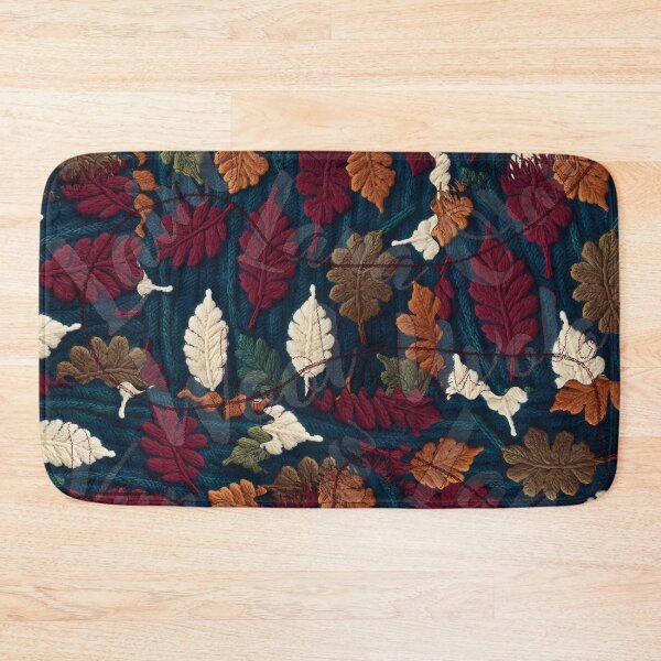 Item preview, Autumn leaves wool patchwork V2 designed and sold by LuCancio23.