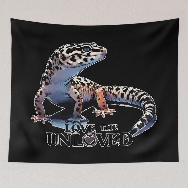 Item preview, Love The Unloved Leopard Gecko Lizard Owner designed and sold by TomFrontierArt.