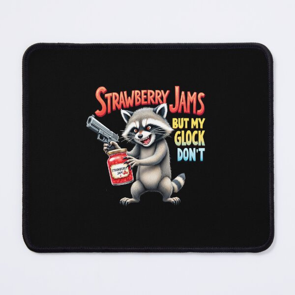 Item preview,  Raccoon Strawberry jams  designed and sold by TeeARTHY.