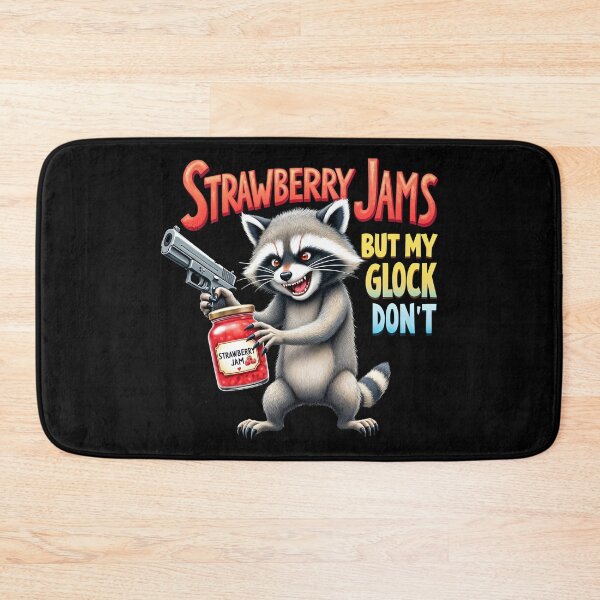 Item preview,  Raccoon Strawberry jams  designed and sold by TeeARTHY.