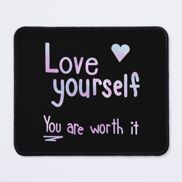 Item preview, Love Yourself Purple Design Self-Love designed and sold by ClearAndHappy.