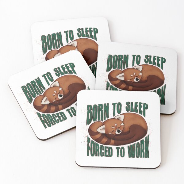 Item preview, Born to sleep, forced to work designed and sold by alies-art.