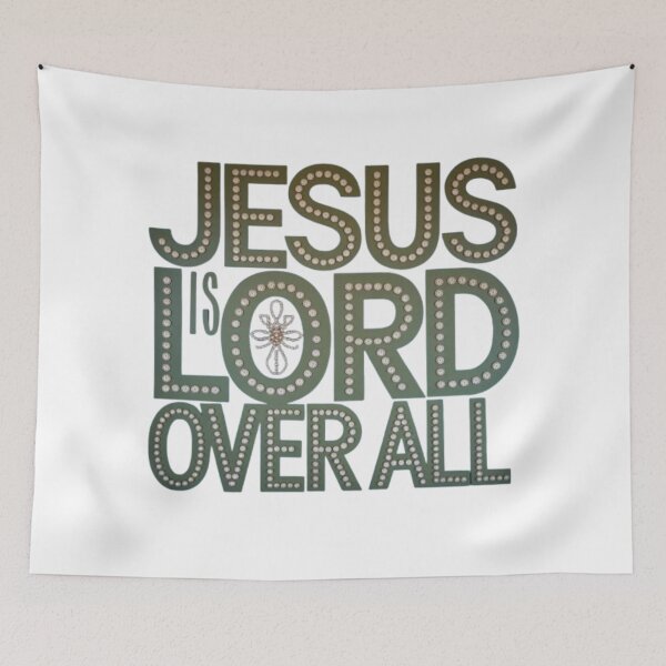 Item preview, Jesus is Lord Over All designed and sold by NtoikeShop123.
