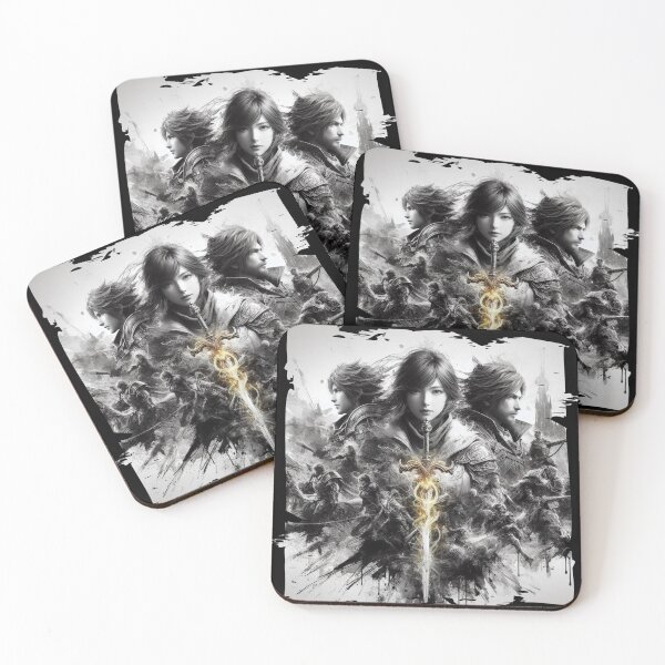 Item preview, Epic Warriors Trio – Battle-Ready Fighters with Swords designed and sold by Hungry-Murphy.