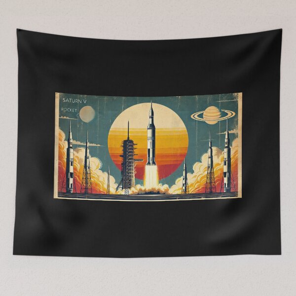 Item preview, saturn v designed and sold by TEEJAMBOREE.