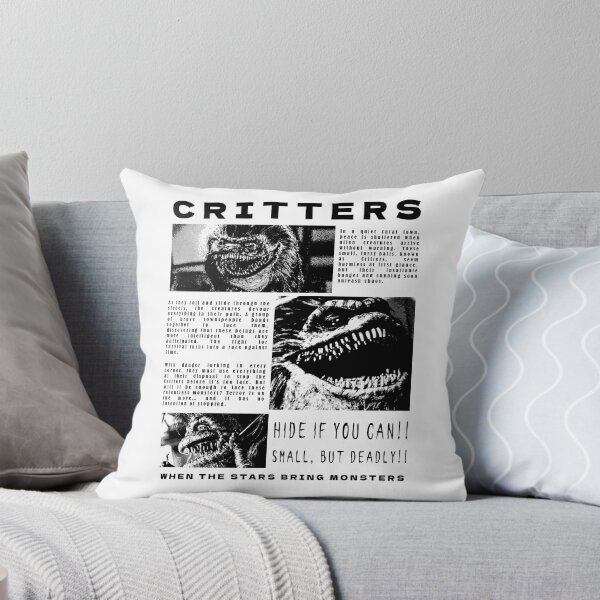 Item preview, Critters: Terror is on the move!, white version designed and sold by EspiralArt.