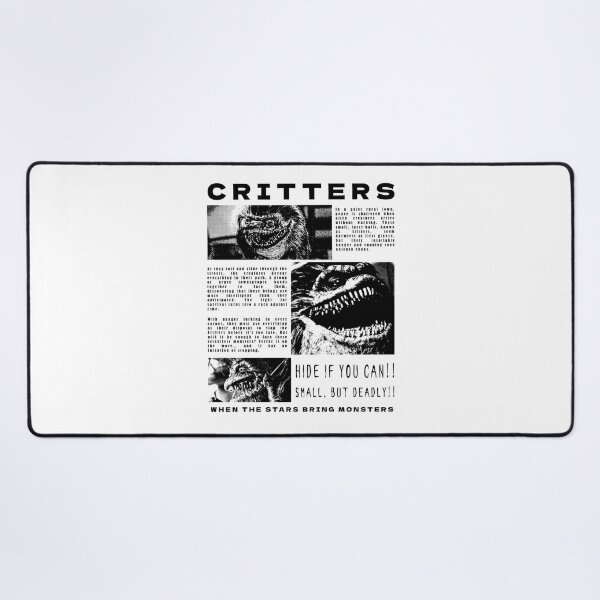 Item preview, Critters: Terror is on the move!, white version designed and sold by EspiralArt.