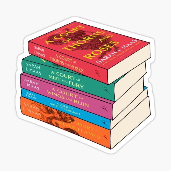 Item preview, ACOTAR Series Book Stack designed and sold by baranskini.