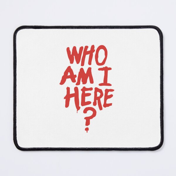 Item preview, Who am I here? Logo designed and sold by Betamax-Babylon.