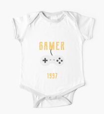 Body de manga corta para bebé Die Besten Gamer Spawnen 1997
