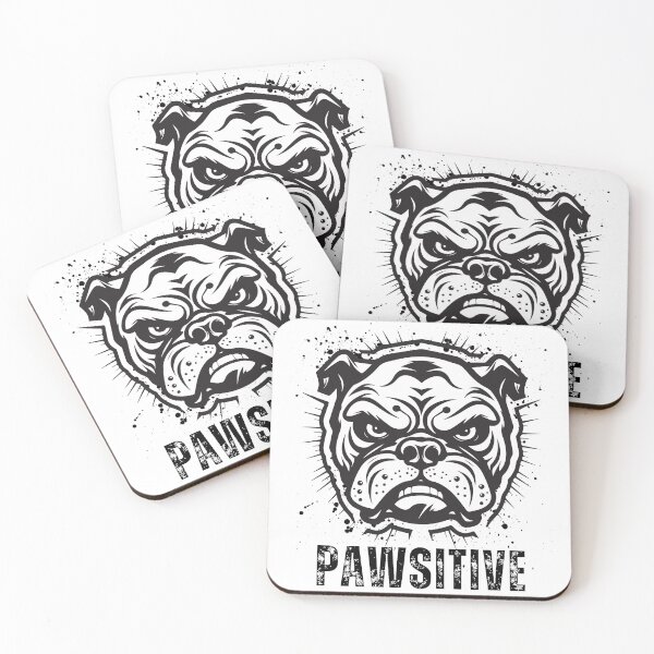 Item preview, Dog Pawsitive Attitude designed and sold by ProWittyDesigns.