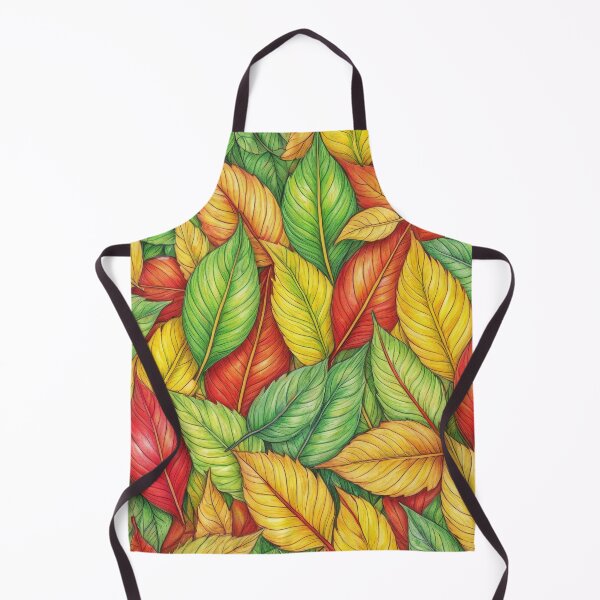 Item preview, Pattern with Colorful Autumn Leaves, Capturing the Essence of Nature's Seasons.  designed and sold by twisted-dot.