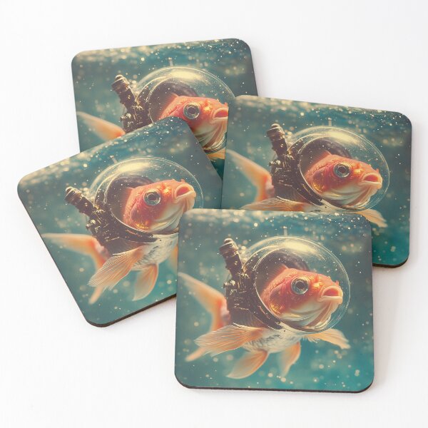 Item preview, A goldfish and too much glitter designed and sold by Mikakujumi.