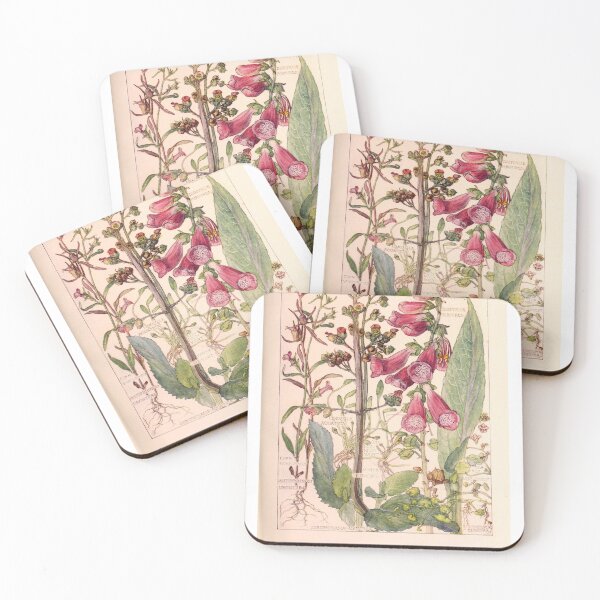 Item preview, Serie de flores silvestres británicas: dedaleras designed and sold by edwardkirkwood.