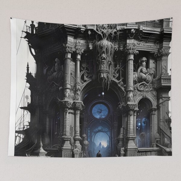 Item preview, Dark Manor of the Surreal - Dark Fantasy Art concept designed and sold by Delerat7.
