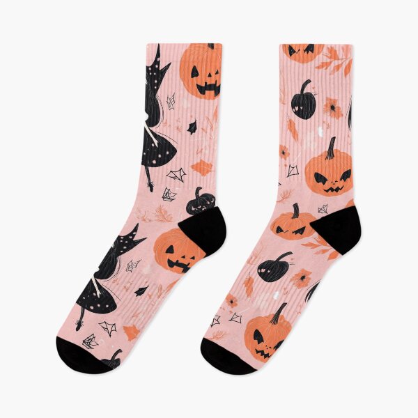 Item preview, Halloween Cuties Pink Pattern designed and sold by Wisdi.