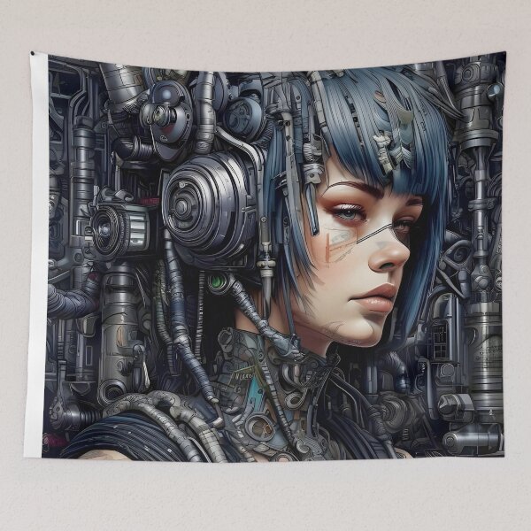 Item preview, Brain Static after a Deep Dive - Sci Fi Art concept designed and sold by Delerat7.