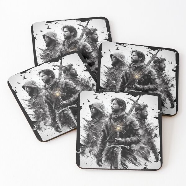 Item preview, Three Legendary Warriors – Sword-Wielding Heroes designed and sold by Hungry-Murphy.