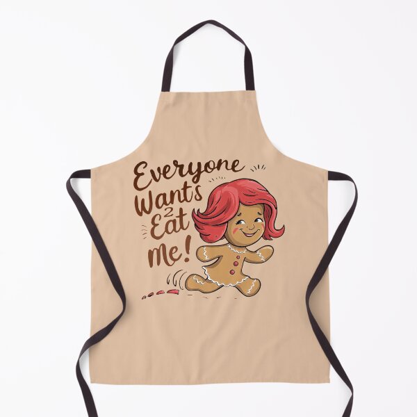 Item preview, Everyone Wants To Eat me Gingerbread Girl designed and sold by Vixen-Games.