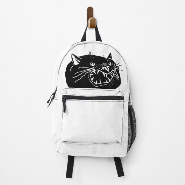 Item preview, Yelling black cat designed and sold by ZoeaDesign.