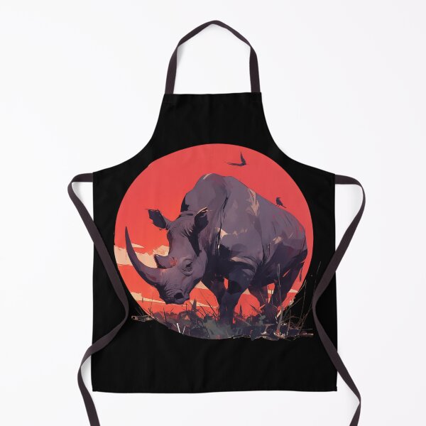 Item preview, Black Rhino // endangered animals // black rhinoceros // Africa designed and sold by SMARTKIT DESIGNAGENCY.