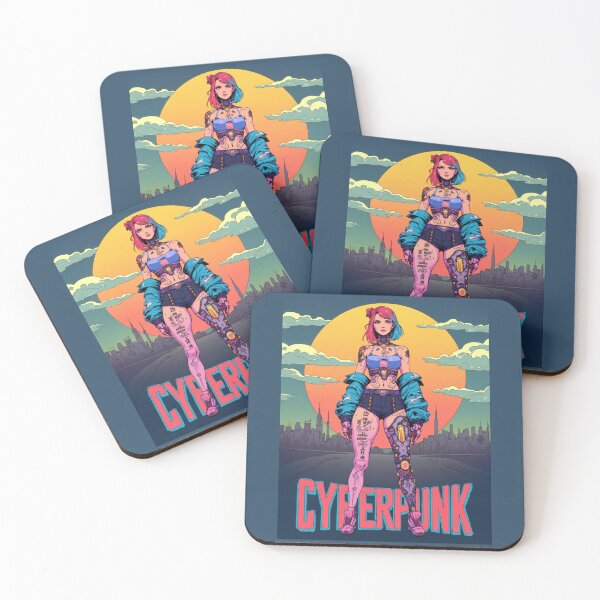 Item preview, Cyberpunk, Mox, sunset, Futuristic designed and sold by Smash-420.