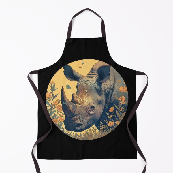 Item preview, Black Rhino // endangered animals // black rhinoceros // Africa designed and sold by SMARTKIT DESIGNAGENCY.