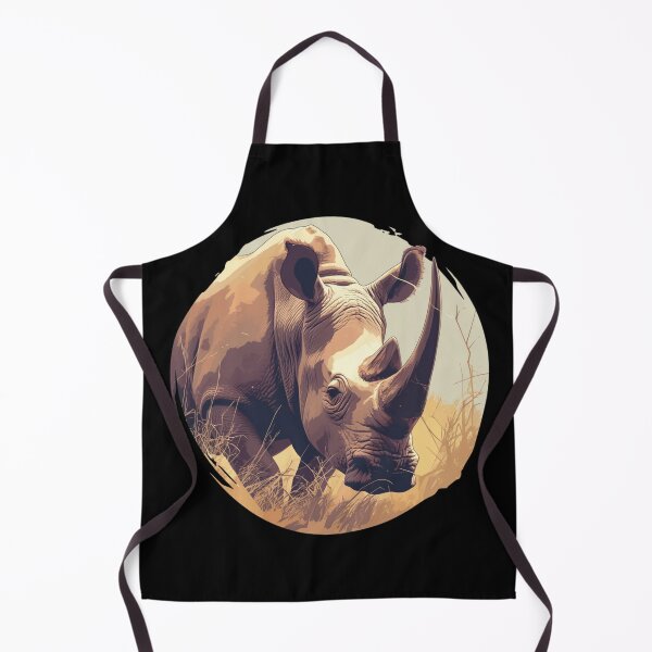Item preview, Black Rhino // endangered animals // black rhinoceros // Africa designed and sold by SMARTKIT DESIGNAGENCY.