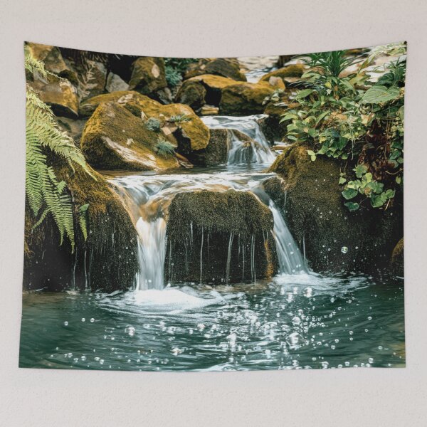 Item preview, Serenity in the Forest Stream designed and sold by Exodoi.