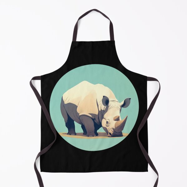 Item preview, Black Rhino // endangered animals // black rhinoceros // Africa designed and sold by SMARTKIT DESIGNAGENCY.