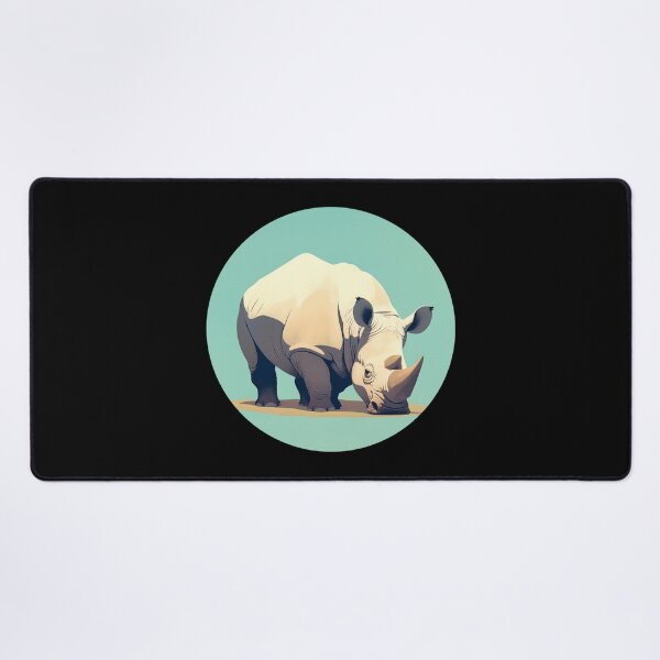 Item preview, Black Rhino // endangered animals // black rhinoceros // Africa designed and sold by SMARTKIT DESIGNAGENCY.