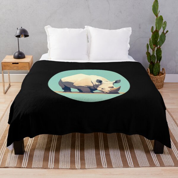Item preview, Black Rhino // endangered animals // black rhinoceros // Africa  designed and sold by SMARTKIT  DESIGNAGENCY.