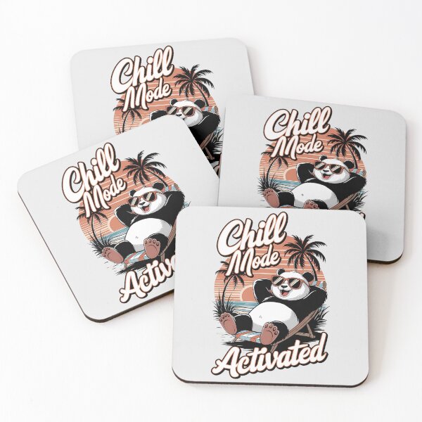 Item preview, Chill Mode Activated - Laid-Back Panda Beach Vibes  designed and sold by asbno19.