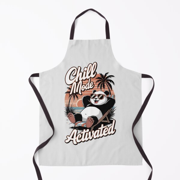 Item preview, Chill Mode Activated - Laid-Back Panda Beach Vibes designed and sold by asbno19.