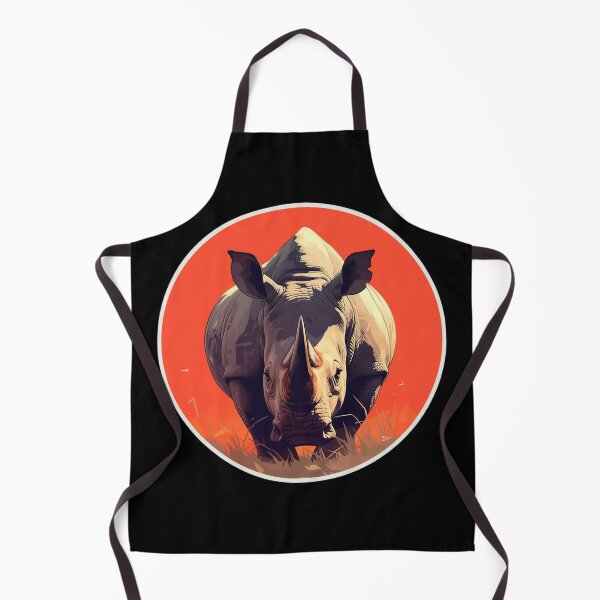 Item preview, Black Rhino // endangered animals // black rhinoceros // Africa designed and sold by SMARTKIT DESIGNAGENCY.